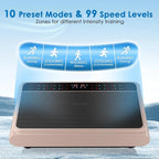 Vibration Plate Exercise Machine - Whole Body Workout Vibration Platform Lymphatic Drainage Machine for Weight Loss Home Fitness with Resistance Bands Remote