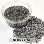 5LB Succulent and Cactus Gravel Pebbles, 1/5 Inch Natural Decorative Polished Stones, River Rocks for Plants, Vases, Aquariums, Terrarium and Outdoor Gardening,Grey