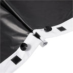 Amazon Basics Portable Blackout Curtain Shade with Suction Cups, 50"W x 78"L, 1 Pack, White