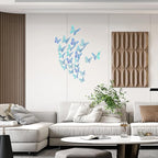 SAOROPEB 3D Butterfly Wall Decor - 48 Pcs, 4 Styles, 3 Sizes - Removable Stickers for Birthday & Party Decorations