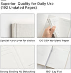 And Per Se Wellness Journal, Undated Daily Wellness Planner to Practice Positive Thinking, Mindfulness & Reflection, 91 Days Self-Care Journal For Women & Men (Purple)
