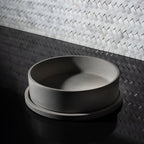 Simon Brothers Concrete Fruit Bowl and Tray Set for Kitchen Counter - Large Decorative Bowls for Home Decor - Modern Key Bowl for Entryway Table - Key Holder and Vanity Tray