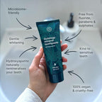 Natural Probiotic Hydroxyapatite Toothpaste Fluroide Free Toothpaste 120ml 4.2 Oz Remineralising Suitable for Adults & Children Helps Sensitive Teeth and Whitening Wild Mint Flavour