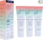 Better & Better Kids Toothpaste | Natural Hydroxyapatite Toothpaste Infused w/Calcium & Vitamins D, E, B12 | Fluoride & SLS Free for Sensitive Brushers | Watermelon Flavor | 3.4oz, 3 Pack