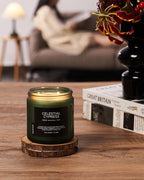 M&SENSE Celestial Cypress - Cedarwood Spice Scent Natural Soy Wax Highly Scented Candle, 11.6oz 2 Wick 70 Hours Long Lasting Candle Woody Scent Gifts for Dad