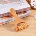 Wood Massage Roller Tools,Body and Face Roller, Handheld Wooden Total Body Massager,Wooden Massager Tool,1 Pieces.