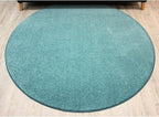 KOECKRITZ Soft and Colorful Kids Classroom Area Rugs (Passes Flammability Pill Test) Many Sizes and Bright Colors to Select from (12' Round, Surf)