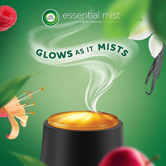 AIR WICK Essential Mist Twin Refill – White Sage & Mahogany (2x.67) oz. (Pack of 2)