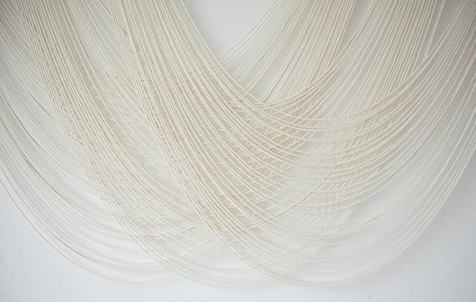 Flber Macrame Wall Hanging Large 57.00" W x 31.00" L Macrame Wall Decor Large Yarn Tapestry Home Boho Wall Decor