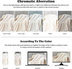 NEWCOSPLAY Faux Fur Queen Blanket Ivory Bubble Blanket Thick Warm Soft for Couch Sofa Bed 550GSM (Ivory, Queen(90"x90"))