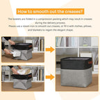 DULLEMELO 11x11 Cube Storage Bins for Cube organizer, Foldable Cube Storage Bins Baskets for Organizing Home Office Closet Shelves Toy Nursery,Fabric Cube Baskets Bin for Home organization