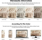NEWCOSPLAY Faux Fur Throw Blanket Linen Bubble Blanket Thick Warm Soft for Couch Sofa Bed 550GSM (Linen, Throw(50"x60"))