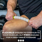 Massage Stick 14" Flexible Handheld Spindle Massage Roller - Full Body Muscle Recovery & Myofascial Release (Small - 14" Massage Stick)