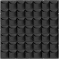 49 Pockets Hanging Planter Bags, Hanging Vertical Wall Mounted Plant Planting Grow Bags, Herb Garden Planter Outdoor Indoor Growing Bag, Gardening Vertical Greening Flower Container(1m×1m, Black)