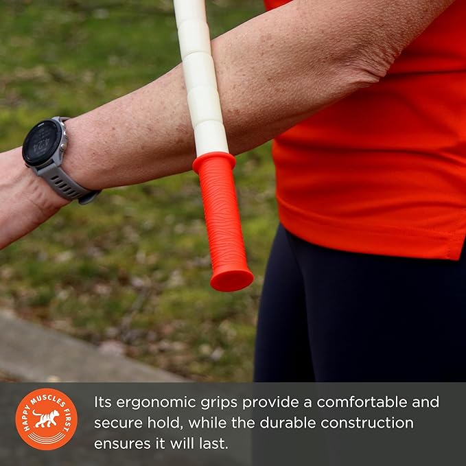 Tiger Tail The Stick - Bendy 15” Flexible Muscle Roller Stick for Myofascial Release & Trigger Points - Bendable Deep Tissue Massager for Legs, Back, Shoulders - Relieve Soreness & Improve Recovery