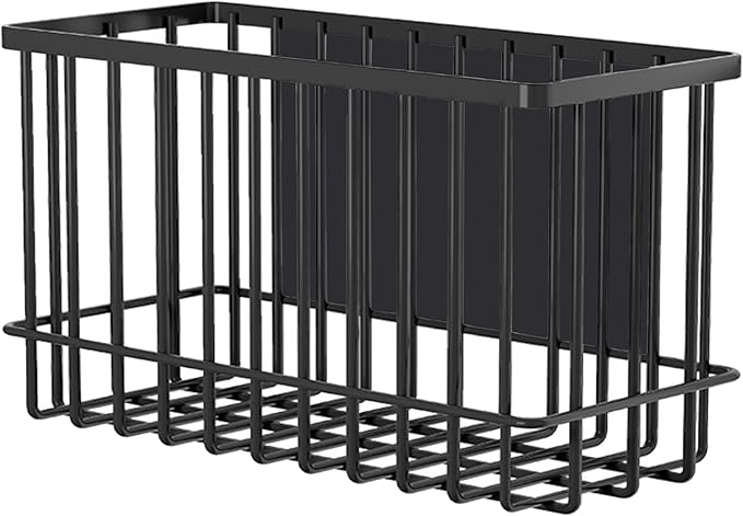 Magnetic Basket Fridge Lint Bin Dryer Ball Holder Laundry Room Organization Home Storage for Class Office School
