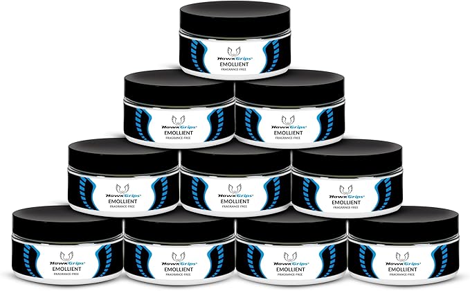 8oz Massage Emollient 10ct, Fragrance-Free, Shea Butter, Oil Based, Vegan, Soft Tissue Mobilization and Lubrication for Manual and Assisted Massage Therapy Techniques, Cream Alternative