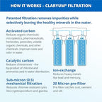 Aquasana Under Sink Water Filter System - Reduces PFAS, Lead, & Chlorine in Drinking Water - Under Counter Claryum Filtration for Kitchen - 3-Stage Max Flow - Oil-Rubbed Bronze Faucet - AQ-5300+.62