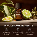 Gya Labs Bergamot Essential Oil - 0.34 Fl Oz - 100% Pure and Natural Bergamot Aromatherapy Essential Oil Uplifts Mood for Emotional Balance, Soothes Skin, Diffuser & Candle Making Scent