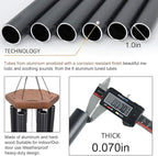 Wind Chimes Outdoor,36 Inch Memorial Wind Chimes Outdoor Large Deep Tone with 6 Heavy Metal Tubes Tuned.Wind Chimes for Loss Loved One, Memorial Gift.Garden Decor