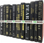 Curated Decorative Books Hardcover Décor Books for Home Décor, Choose Color, Interior Design, Office, Wedding Display, Instant Library, or Staging (Three Feet, Black)