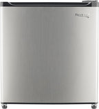 RecPro 1.7 Cu Ft 12V RV Refrigerator | Compact Fridge with Reversible Door, 2L Bottle Door Storage, 7 Temp Settings | Eco-Friendly R600A, Leveling Feet, Wire Shelf | 19.5”H x 17.5”W x 19.8”D