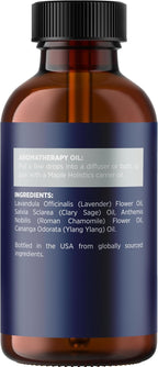 Sleep Essential Oil Blend for Diffuser - Dream Essential Oils for Diffusers Aromatherapy and Relaxation with Clary Sage Ylang-Ylang Roman Chamomile and Lavender for Sleep Time Support (2 Fl Oz)