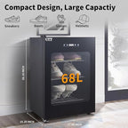 CTT Boot Dryer for Work Boots, Shoe Dryer for Sneakers, Gloves, Helmet & Boxing Glove, Electric Boot Dryer with Pull-out Detachable Rack, 3 Drying Mode, Timer, Auto-shut Off