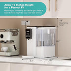 SimPure Y9A Countertop Reverse Osmosis Water Filter, Alkaline Remineralization 300 GPD 6 Stage Purification, RO Water Filtration System, Super Fast Filtering Portable Water Purifier