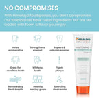 Himalaya Botanique Whitening + Hydroxyapatite Toothpaste for Whiter Teeth & Fresher Breath with Hydroxyapatite Support & Mint Flavor, Fluoride-Free, SLS Free, & Vegan, 4.0 oz (113g)…