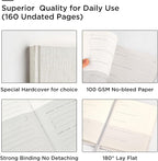 And Per Se Gratitude Journal – Five Minutes a Day to Cultivate Mindfulness, Happiness, Positive Vibes, Affirmations & Self-Reflection – Undated Daily Gratitude Journal for Women & Men (Beige)