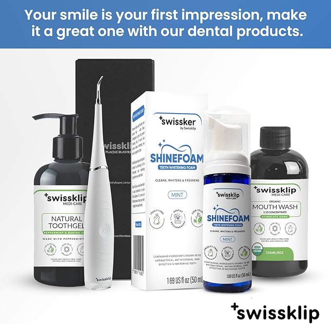Swissklip Teeth Whitening Foam Toothpaste Also a Teeth Whitener in The Market I We Offer Best Teeth Whitening Products for Professional Teeth Whitening Kit (3)