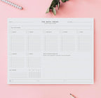 ThreeKin Essential Weekly Planner - 8.5"x11", 52 Tear-Off Sheets, Motivational Design, Goal Setting, Time Management, To-Do Lists, Productivity Organizer, Perfect for Home, Office, Students, Work