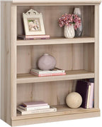Sauder Miscellaneous Storage 3-Shelf Display Bookcase, Pacific Maple Finish