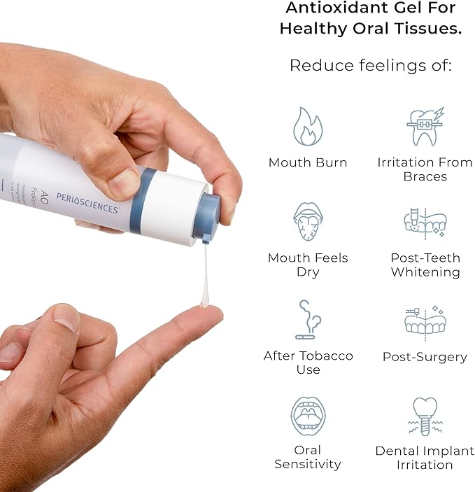 PerioSciences Natural Oral Care Kit - Toothpaste, Mouthwash, Gel