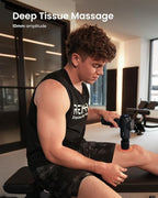 RENPHO Massage Gun with Heat and Cold, Portable Percussion Muscle Deep Tissue Massager with Carry Case, Gifts for Men Women
