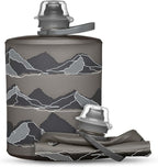 HydraPak Stow - Collapsible Backpacking Water Bottle (350ml, 500ml, 1L) - BPA Free, Ultra Light, Spill-Proof Twist Cap