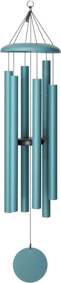 Corinthian Bells by Wind River - 50 inch Patina Green Wind Chime for Patio, Backyard, Garden, and Outdoor Decor (Aluminum Chime) Made in The USA