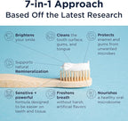 Designs for Health Periobiotic Silver Hydroxyapatite Toothpaste - Fluoride Free Toothpaste with Oral Probiotics with Whitening Hydroxyapatite - Supports Gum Health & Remineralization (4oz Mint)