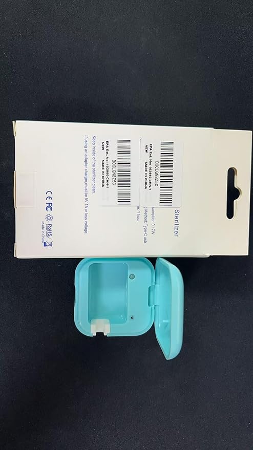 Wall Mounted Toothbrush Holder & Toothbrush Cleaner, Electric ToothBrush Holder, Cleaner for Bathroom Accessory, Clean for Home, Travel (Sky Blue)