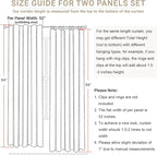 Cream Linen Blackout Curtains 84 Inch Long 2 Panel Set Back Tab Thermal Insulated Light Blocking Curtain for Living Room Black Out Drapes for Bedroom Neutral Rustic Farmhouse 52x84 Length Ivory White