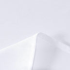 sancua Rectangle Tablecloth - 70 x 120 Inch - Stain and Wrinkle Resistant Washable Polyester Table Cloth, Decorative Fabric Table Cover for Dining Tables, Buffet Parties and Camping, White