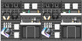 Pegboard Combination Kit, 25.2" x 50.4" Wall Mounted Storage Set with 8 Pegboards & 40 Accessories Hanging, Peg Boards Organizer