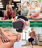 Cellulite massage tool | 360°removable cellulite remover for legs & Lymphatic Drainage Massager | Fascia Blaster for Contoured & Smoother Skin,Tool for Sore Arms, Legs, Stomach & Buttocks Pink