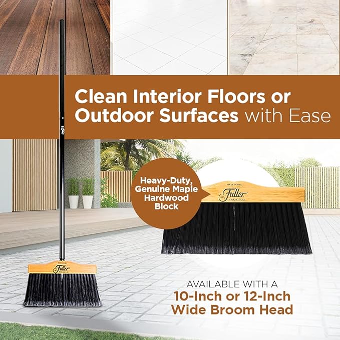 10” Upright Broom Head