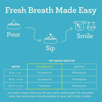 Oxyfresh Premium Pet Dental Care Solution Pet Water Additive: Best Way to Eliminate Bad Dog Breath and Cat Bad Breath - Fights Tartar & Plaque - So Easy, Just Add to Water! Vet Recommended 2 Pack