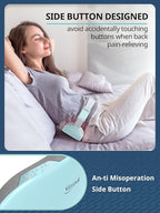 Slimpal Heating Pad for Period Cramps and Back Pain, FSA HSA Eligible, Plus-Sized Electric Heat Pad Portable Menstrual Heat Belt Pain Relief, 3 Timer Auto Off, Gifts for Her Women Girl Wife, Pink