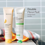 Boka Fluoride Free Toothpaste Nano Hydroxyapatite Toothpaste - Ela Mint, Orange Cream Flavor, 4 oz 2Pk US Manufactured