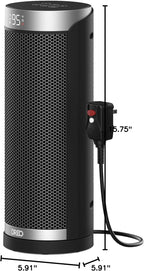 Dreo Space Heater for Bathroom and Indoor, 70°Oscillating, 5 Modes, Remote for Home Bedroom, 12H Timer, with ALCI Safety Plug