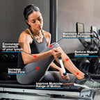 iGreely Premium Muscle Roller The Ultimate Massage Roller Stick 17 Inches Recommended by Physical Therapists Promotes Recovery Fast Relief for Cramps Soreness Tight Muscles-White